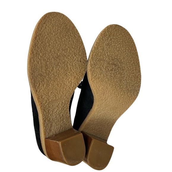 Coach Nikol Black Suede Booties Boots - Picture 7 of 14